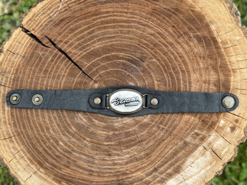 K. ATATÜRK Signature Leather Bracelet - Görsel 4