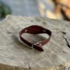 Küçük Baykuş Deri Bileklik Saat Kordonlu - Görsel 3